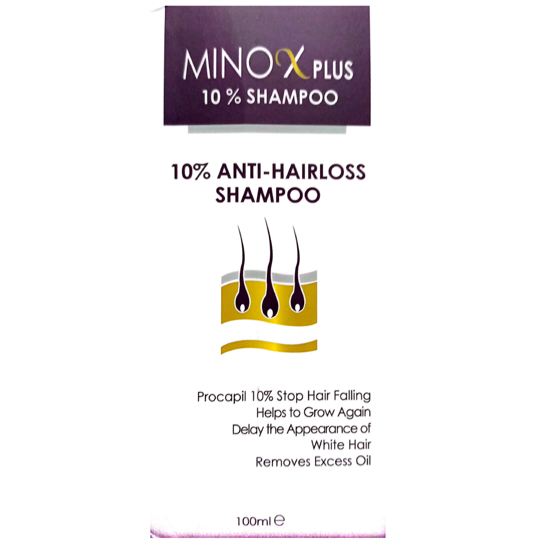 Minox Plus 10% Shampoo | 10% Anti-Hairloss Shampoo